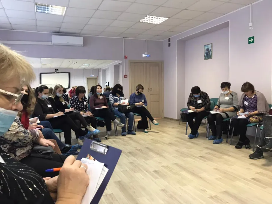 В центре прошел повторный семинар о профилактике эмоционального выгорания