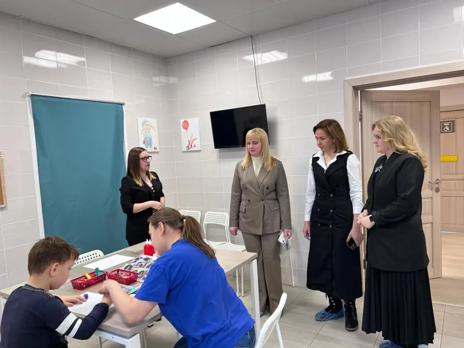 Наш центр посетили министр социальной политики Нижегородской области, Ульяновской области и республики Чувашия