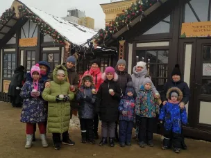 Ребята, посещающие занятия по подготовке к школе и интеграционные мастерские, были в гостях в Министерстве вкусных дел на Нижегородской ярмарке